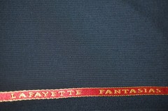 Lafayette Fantasia’s Navy Blue Medium Weight Wool Suiting Fabric 60″ Wide BTY