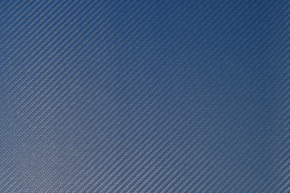 Carbon Fiber – Pacific Blue, Marine-Grade Vinyl Leatherette fabric