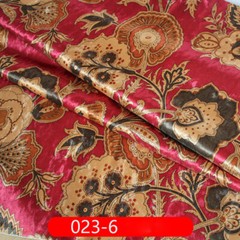 1M Floral Velvet Fabric European Style Trim Sofa Bedding Car Upholstery Material