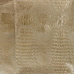 Crocodile Pattern Faux Leather Fabric 36″x54″ Marine Vinyl Soft Alligator Skin S