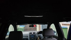 Alcantara Style Black Headlining Stretch Suede Fabric Car Headliner Trim Dash