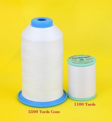 2-Pack Premium 90 WT Machine Embroidery Bobbin Thread White – X-Large,