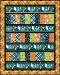 Henry Glass – Welcome Foolish Mortals – Dancing Skeletons – Dark Teal, BTY