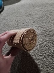 Starched Spool Of Fabric