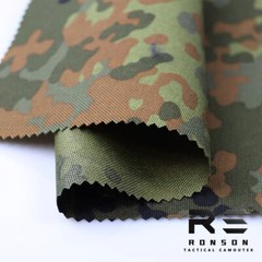 500D 1000D Nylon Germany Flecktarn Camo Fabric German Military Multitarn Cloth