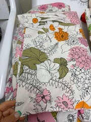 Vintage 70s Burlington House “Spring Bouquet” Full / Double Flat & Fitted set