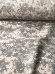CAMOUFLAGE FABRIC ACU. Digital Camo – 50/50 Cotton/Nylon- 65” Wide 2.75 Yd Cut