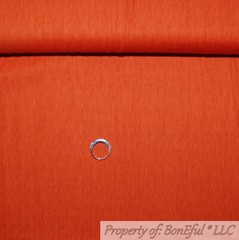BonEful Fabric FQ Cotton Quilt Orange Yellow Gold Red Fire Tonal Leaf Blender UK