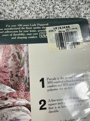 Lady Pepperell Fabric by the Yard Ophelia Floral 3 Yards x 55in No-Iron 50/50 x2