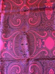 Authentic and rare TOP Italian designer luxury fabric, made in Italy .Pure silk