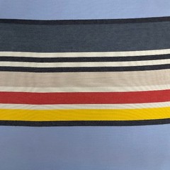 Sunbrella Pendleton Yosemite Park Stripe Sky Blue Outdoor Upholstery Fabric