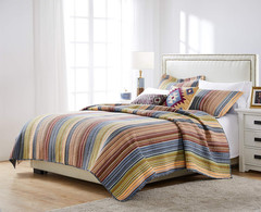 Greenland Home 100% Cotton Fashion Quilt Collection, Prewashed, Reversible Quilt