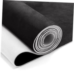 Suede Auto Headliner Fabric with Foam Backing – Interior 120″ L × 60″ W 1 Black