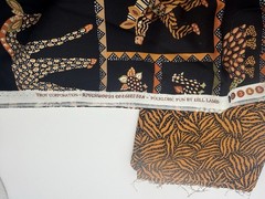 Folkloric Fun JJILL LAMB Troy African Zebra Cotton Quilt Fabric Animal Print 2yd