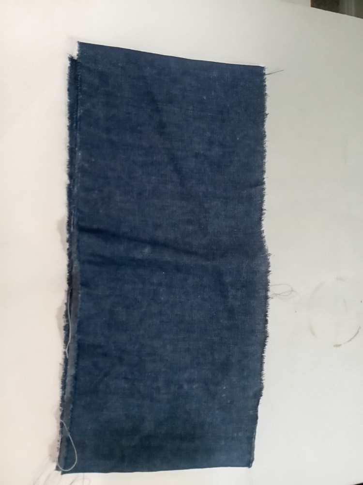 Jean like fabric material for sale by the yard (still on original roll)
