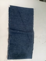 Jean like fabric material for sale by the yard (still on original roll)
