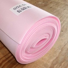 1/4″ Sew Foam Pink Scrim Cloth Backed Premium By the Yard