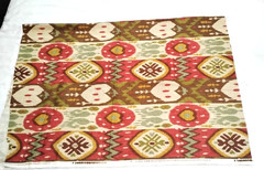 Aztec Tribal Print Fabric Collection Richloom Kachina Ikat Appox 40″X 52″ Read