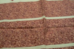 Fabric Panel COUNTRY LOVE Heart Pillow Ruffle Springs Industries Country Store