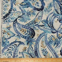 Richloom Solarium Faylin in Lapis BTY 54″ Wide 100% Polyester Outdoor Blue