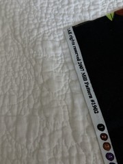 OOP Loralie Harris Dear Doggie Tossed Black Fabric 2007 Irregular Remnant