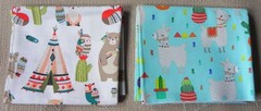 25 Fat Quarters, Assorted Animal Patterns, Multicolor 18″x21″ Cotton Fabric
