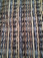 Timeless Treasures Mirage Tan Beige Black Wavy Stripe Cotton Fabric 2 Yards