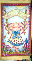 WHEN PIGS FLY EXPECT A MIRACLE PANEL FROM AVLYN – 100% COTTON FABRIC