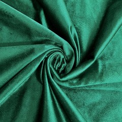 Contessa EMERALD GREEN Plush Non-Stretch Velvet Fabric for Apparel, Costumes, C
