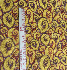 Kaffe Fassett Collective Curlique Ochre Cotton Fabric Philip Jacobs BTHY #60