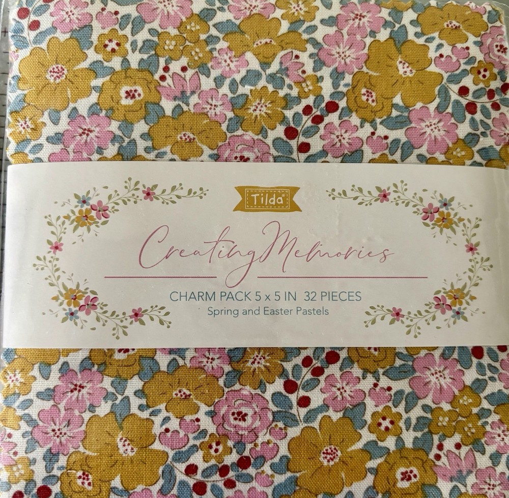 Tilda Creating Memories Spring and Easter Pastels 2 Charm Packs