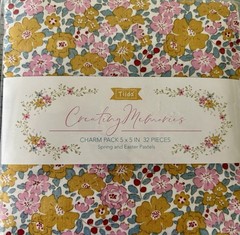 Tilda Creating Memories Spring and Easter Pastels 2 Charm Packs
