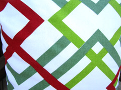 Premier Christmas Fabric by the yard Winstead Pine Canvas Red Green Abstract