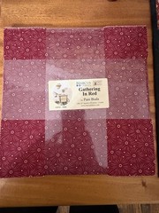 GATHERING IN RED By Pam Buda For Marcus Fabrics – Layer Cake 40 Squares (2 Each)