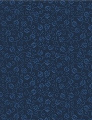 Dancing Buds Navy on Navy 1817039087 444