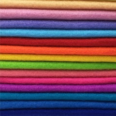 28pcs Thick 1.4mm Soft Felt Fabric Sheet Assorted Color Felt Pack DIY Craft Sewi