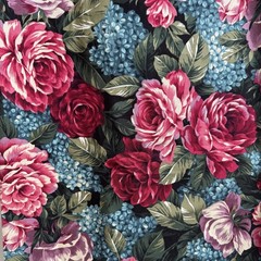 Vintage Hoffman International Fabrics Coventry 2.2 yards