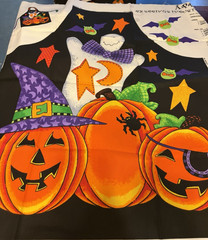 SEWING HALLOWEEN PROJECTS: APRONS, VEST*EXTRAS W/INSTRUCTIONS*NEW