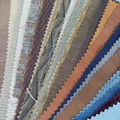 Lot Of 40 Upholstery Samples Solid Colors various textures & colors