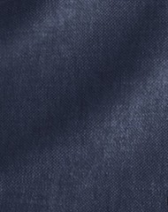 BRUSHED BELGIAN LINEN COTTON DRAPERY / UPHOLSTERY FABRIC IN INDIGO BY THE YARD