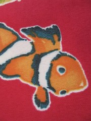Richloom Solarium TROPICAL FISH Heavyweight Fabric 1 yard 36×54