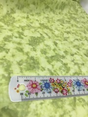 Lime Green Tie Dyed Fabric Hancock’s Quilters Shades Plus 1 Y Cotton Mottled F32