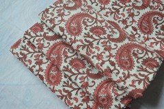 2.5 Yard Hand Block Print 100%Cotton Fabric NO TARRIF CHARGES 100%✅ZK_162#