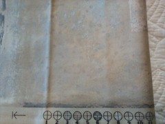 TexoPrint Vtg Home Fabric Abstract Shades in Beige Gold Silver 20″ W Netherlands