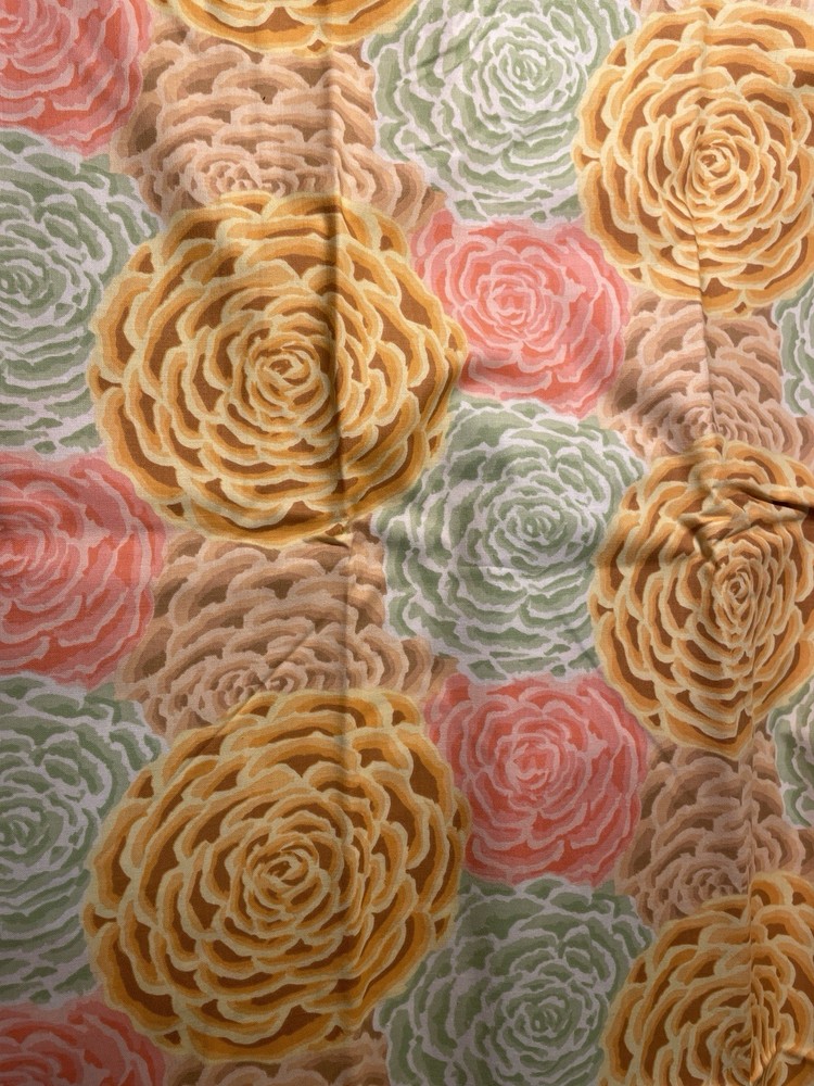 Kaffe Fassett ROSETTE YELLOW GP112 1 Yard original issue Cotton Quilt Fabric