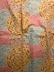 Kaffe Fassett ROSETTE YELLOW GP112 1 Yard original issue Cotton Quilt Fabric