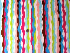 MULTI-COLOR STRIPE MINKY CUDDLE SMOOTH PLUSH SEW QUILT CRAFT FABRIC BTY & PRECUT