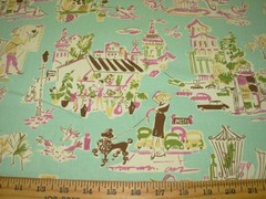 9 YDS WAVERLY PARIS FRENCH OOH LA LA COTTON DRAPERY UPHOLSTERY FABRIC FOR LESS
