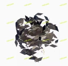 200g Rhombus Forged Decorate Carbon Fiber Flake Short Chopped Filament material