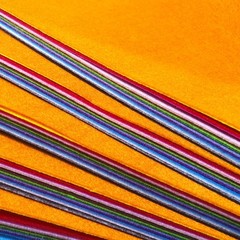 flic-flac 16PCS 8 x 12 inches (20 x 30cm) Assorted Color Felt Fabric Sheets P…